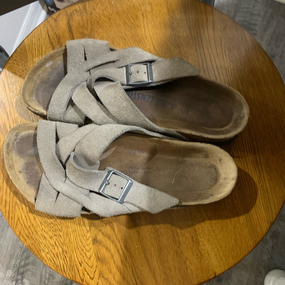 Suede Birkenstocks Soft footbed size 40